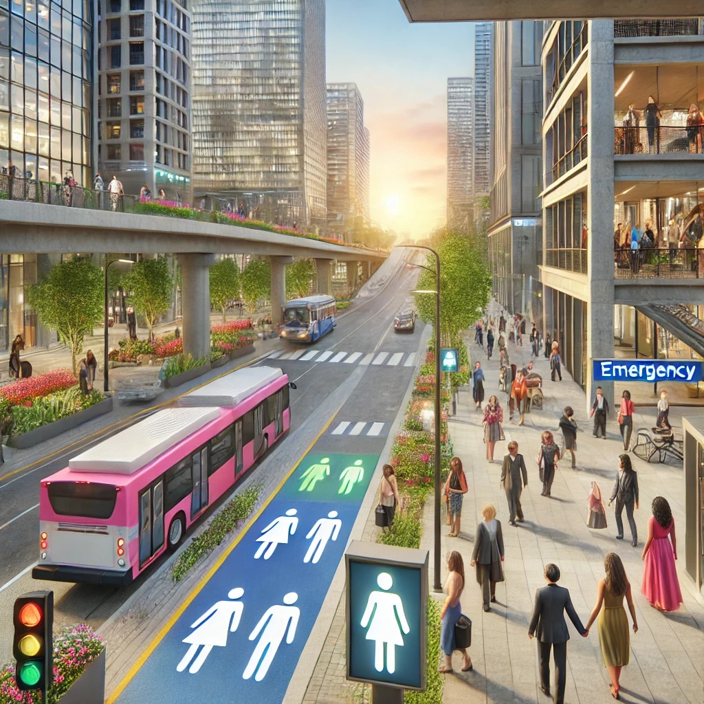 Imagen ciudad incluyendo los generos