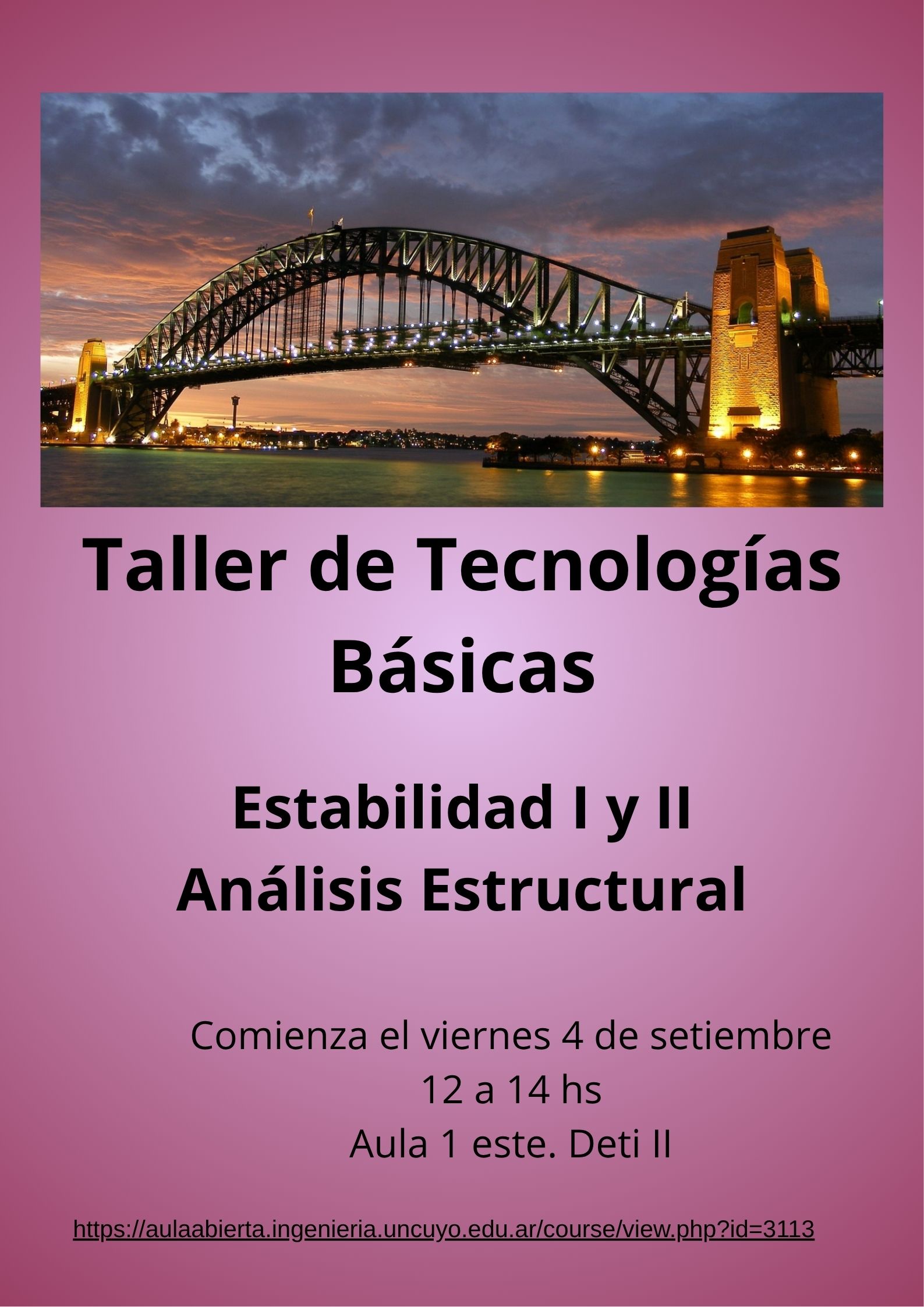 Comienza taller